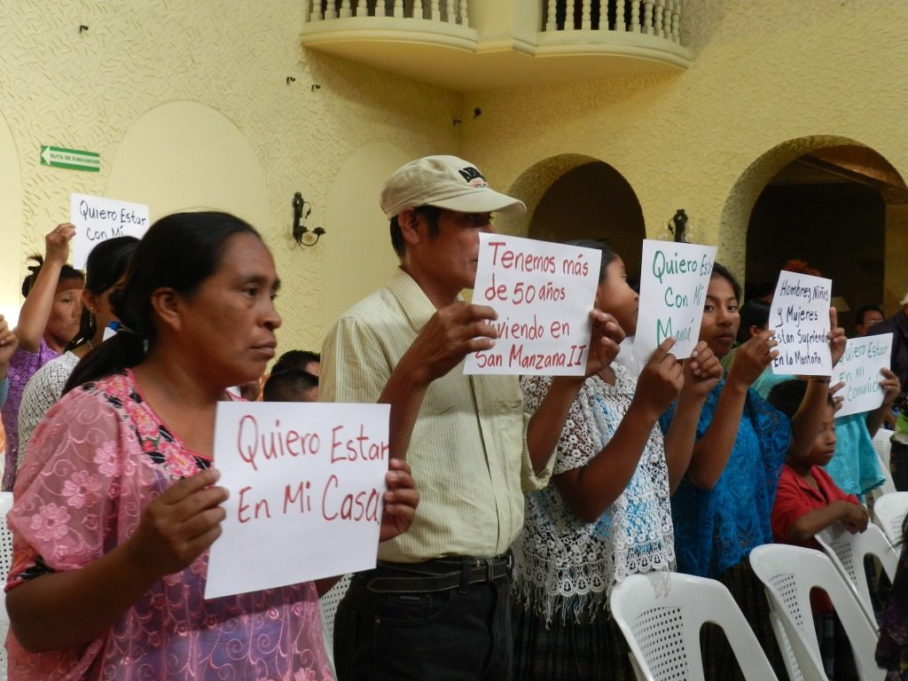 Guatemala: A tres años de los desalojos violentos en el Valle del Polochic, el gobierno sin cumplir compromisos adquiridos